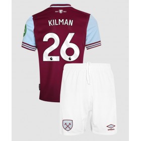 West Ham United Max Kilman #26 Heimtrikot 2024-25 Kurzarm (+ kurze hosen)